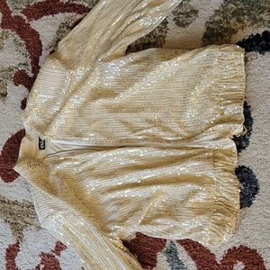 Sequence dress jacket.